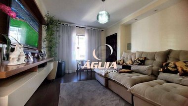 house em Rua Itália, Jardim Santo Antônio - Santo André - SP
