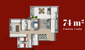 apartment em Avenida Santa Catarina, Vila Mascote - São Paulo - SP