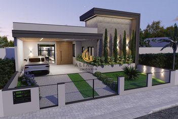house em Rua Claudio Capistrano Lima de Oliveira, Forquilhas - São José - SC