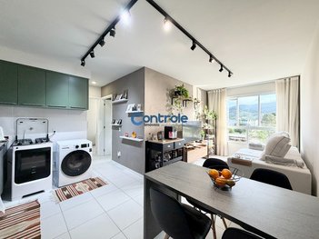 apartment em Rua Manoel Mariano Ferreira, Fundos - Biguaçu - SC