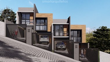 house em Rua Urano, Escola Agrícola - Blumenau - SC