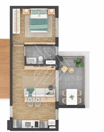 apartment em Rua Cunha Gago, Pinheiros - São Paulo - SP