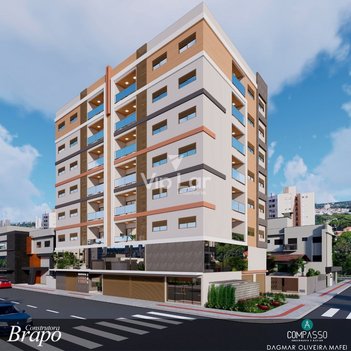apartment em Rua Nicodemos Philippi, Nossa Senhora de Fatima - Braço do Norte - SC