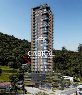 apartment em Rua Santa Beatriz, Fazenda - Itajaí - SC