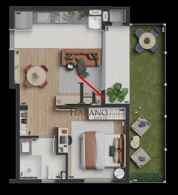 apartment em Rua Benjamin Siebeneich, Heimtal - Londrina - PR