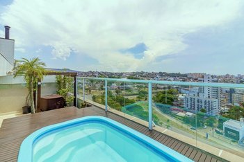 apartment em Rua Cervantes, Jardim Botânico - Porto Alegre - RS