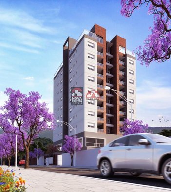 apartment em Avenida Antônio do Rego, Jardim Britânia - Caraguatatuba - SP