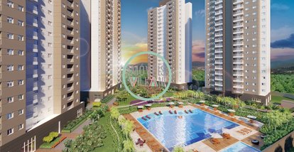 apartment em Estrada Municipal Biagino Chieffi, Pagador de Andrade - Jacareí - SP