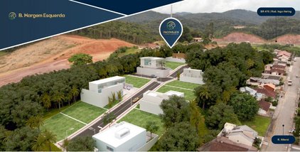 land_lot em Rua Niteroi, Margem Esquerda - Gaspar - SC