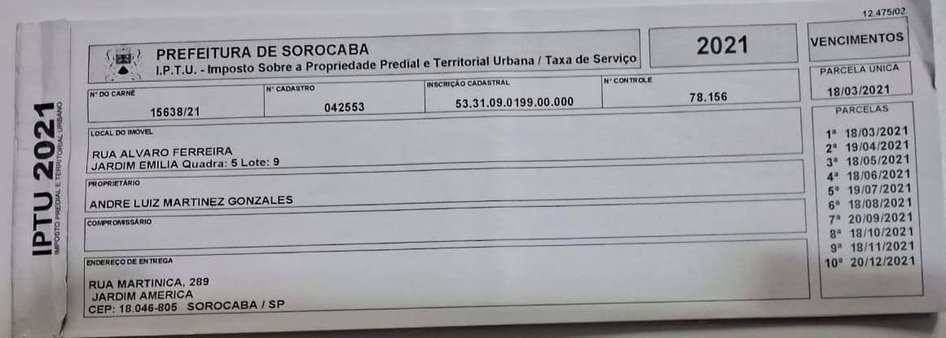 Cômodo Condomínio