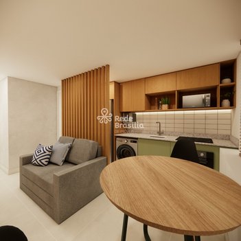 apartment em SCRN 714/715, Asa Norte - Brasília - DF