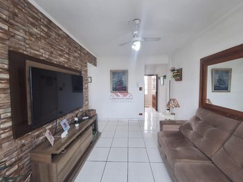 apartment em Rua Amador Bueno da Ribeira, Centro - São Vicente - SP