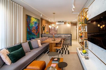 apartment em Rua dos Bem-Te-Vis, Pedra Branca - Palhoça - SC