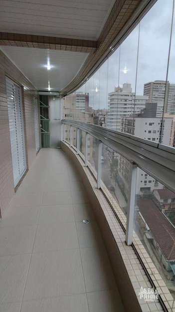apartment em Rua Pedro Álvarez Cabral, Aviação - Praia Grande - SP
