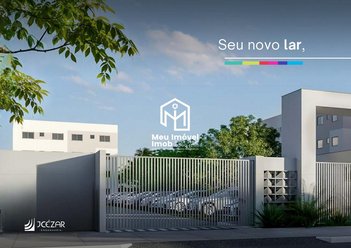 apartment em Alameda Goiás, Mansões Centro Oeste - Águas Lindas de Goiás - GO