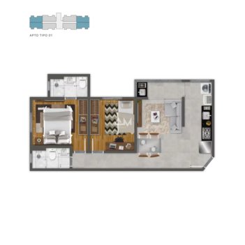 apartment em Rua Lauro Gomes Vidal, Dom Joaquim - Belo Horizonte - MG