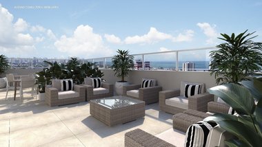 apartment em Rua Rosa Amelia da Paz, Piedade - Jaboatão dos Guararapes - PE