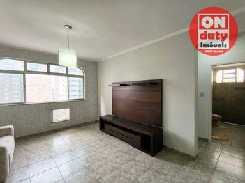 apartment em Rua Oswaldo Cruz, Boqueirão - Santos - SP