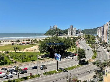 apartment em Avenida Manoel da Nóbrega, Itararé - São Vicente - SP