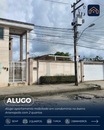 apartment em Rua Padre Jose Maria Moura, Arianópolis (Jurema) - Caucaia - CE