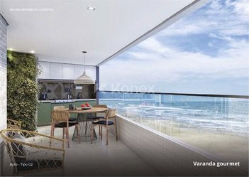 apartment em Avenida Presidente Castelo Branco, Solemar - Praia Grande - SP