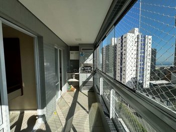 apartment em Rua Luiz Antônio de Andrade Vieira, Boqueirão - Praia Grande - SP