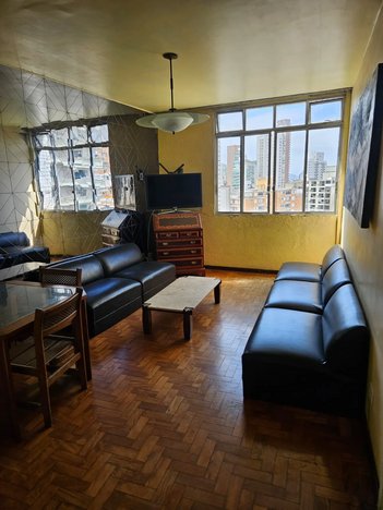 apartment em Praça Independência, Gonzaga - Santos - SP