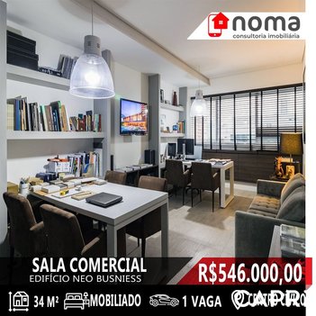 office em Avenida Cândido de Abreu, Centro Cívico - Curitiba - PR