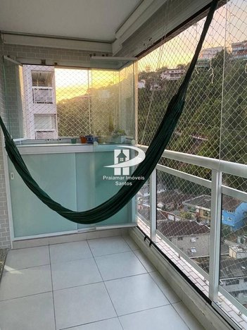 apartment em Rua Doutor Guilherme Álvaro, Marapé - Santos - SP