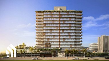 apartment em Avenida Carlos Drumond de Andrade, Praia Brava de Itajaí - Itajaí - SC