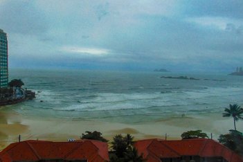 apartment em Avenida Marechal Deodoro da Fonseca, Pitangueiras - Guarujá - SP