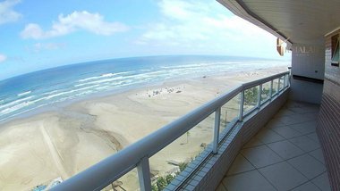 apartment em Avenida Presidente Castelo Branco, Aviação - Praia Grande - SP