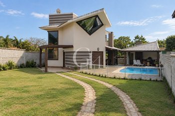 house em Avenida Central do Rosa, Praia do Rosa - Imbituba - SC