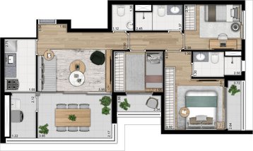 apartment em Rua Huet Bacelar, Ipiranga - São Paulo - SP