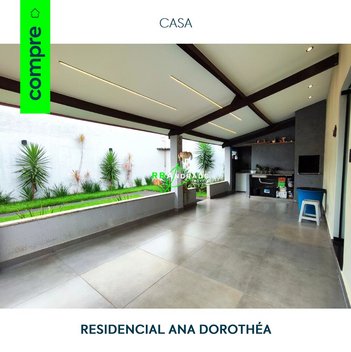 house em Rua Padre Antônio Pinto de Andrade, Residencial Ana Dorothéa - Franca - SP