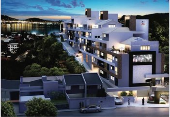 apartment em Rua da Fonte, Coqueiros - Florianópolis - SC