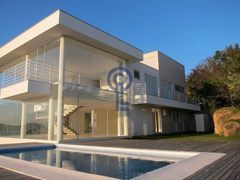 house em Estrada Haroldo Soares Glavan, Cacupé - Florianópolis - SC