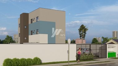 apartment em Rua Antônio Contin, Cajuru - Curitiba - PR