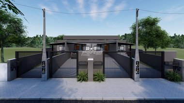 house em Rua Johan Wolfrann, Coloninha - Gaspar - SC