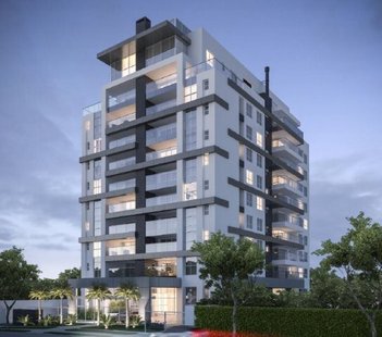 apartment em Rua Martim Afonso, Mercês - Curitiba - PR