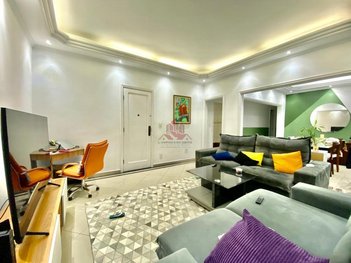 apartment em Avenida Manoel da Nóbrega, Itararé - São Vicente - SP