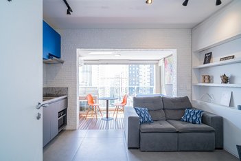 apartment em Rua Flórida, Cidade Monções - São Paulo - SP