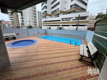 apartment em Rua São Benedito, Caiçara - Praia Grande - SP