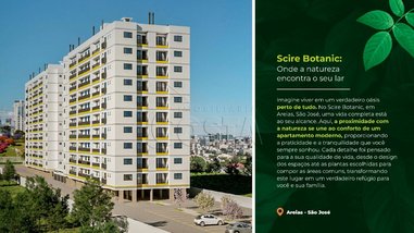 apartment em Rua Álvaro Medeiros Santiago, Areias - São José - SC