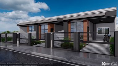 house em Rua Bem-Te-Vi, Centro - Tijucas - SC