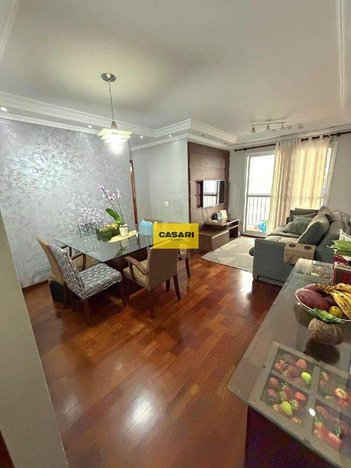 apartment em Rua Giovanni Battista Pirelli, Vila Homero Thon - Santo André - SP