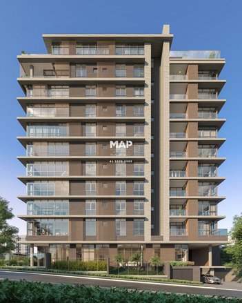 apartment em Rua Teixeira Coelho, Batel - Curitiba - PR