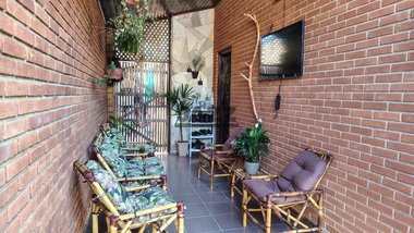 house em Rua Aruãs, Tupi - Praia Grande - SP