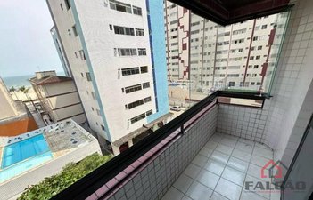 apartment em Rua Colômbia, Guilhermina - Praia Grande - SP