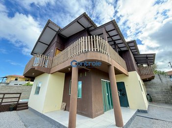 house em Servidão Amâncio Sebastião Schudt, Fundos - Biguaçu - SC